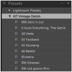 Preset Window