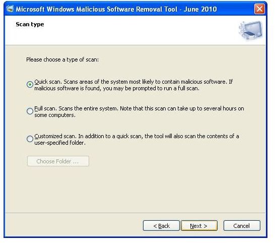  Remove Malware with the Microsoft Windows Malicious 