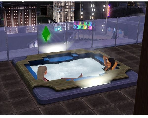 The Sims 3 Penthouse Hot Tub