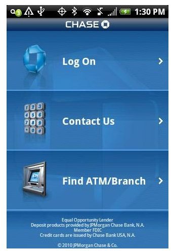 Chase Mobile Android App