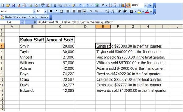 How to Use Variations of TEXT Functions in Excel