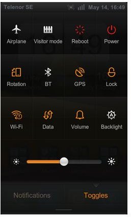 Dark Theme Toggles