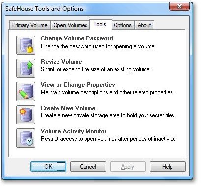 SafeHouse Explorer Encrypts External Hard-drive