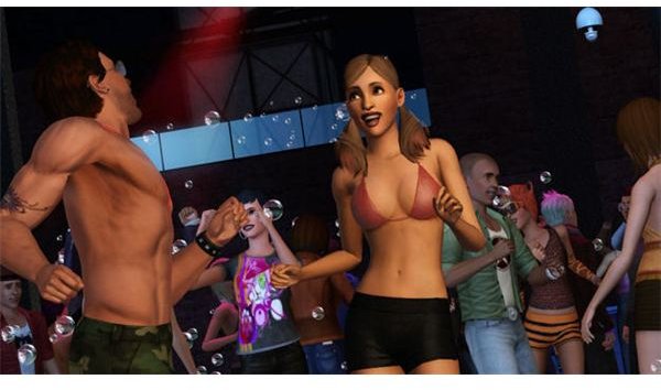 The Sims 3 Clubbing