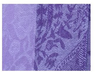 Purple cloth