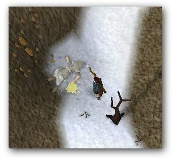 Corpse of Stikklebrix on White Wolf Mountain