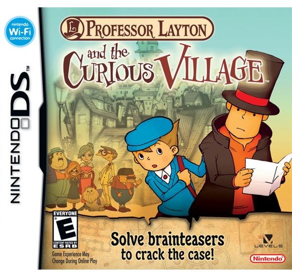 Best Nintendo DS Puzzle Games - Professor Layton and the Curious Village