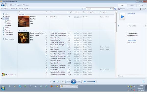 Windows Media Player for Windows 7 Review - Bright Hub