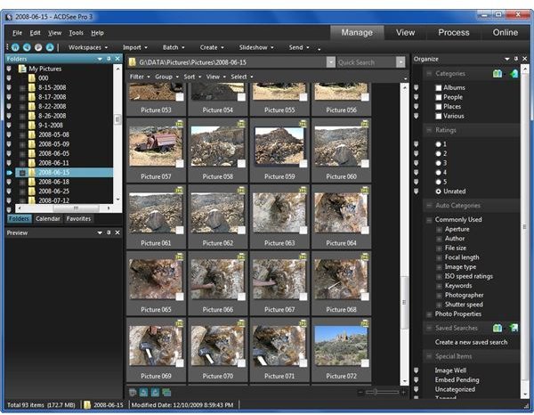 Comparing ACDSee Pro 3 to Photoshop Elements, Paint Shop Pro, PhotoPlus, and Other Photo Editors