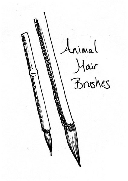 Animal Hair Brushes