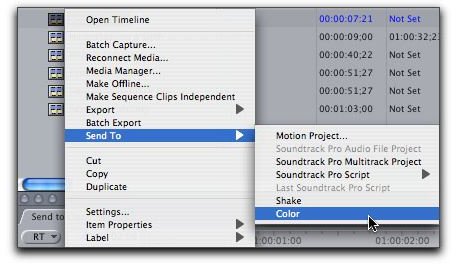 Importing & Exporting between Final Cut Pro and Color - Video Editing Software Tutorial