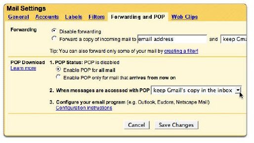 thunderbird gmail pop3 settings