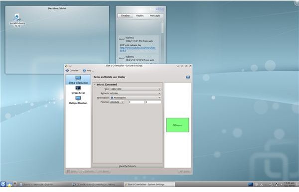 Kubuntu10-10-Display Settings