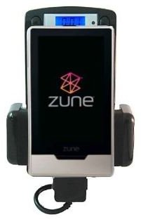 LCD Full Range Fm Transmitter and Charger for Microsoft Zune