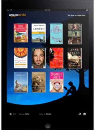 Kindle for iPad (Image Credit: Amazon.com)