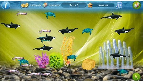 virtual aquarium game