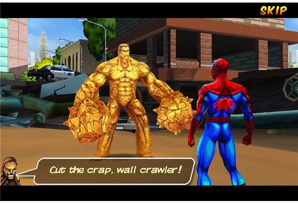 Spider man versus