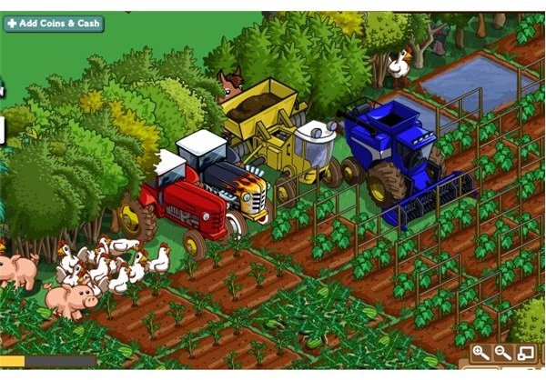 All my FarmVille vehicles