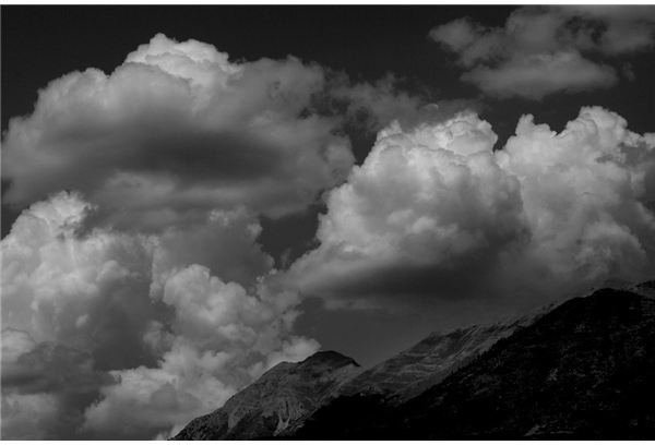 Black and White Pictures of Clouds