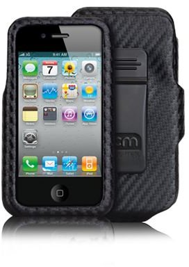 iPhone 4 Carbon Fiber Case Holster