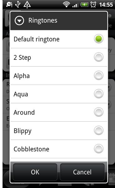 Ringtone Options