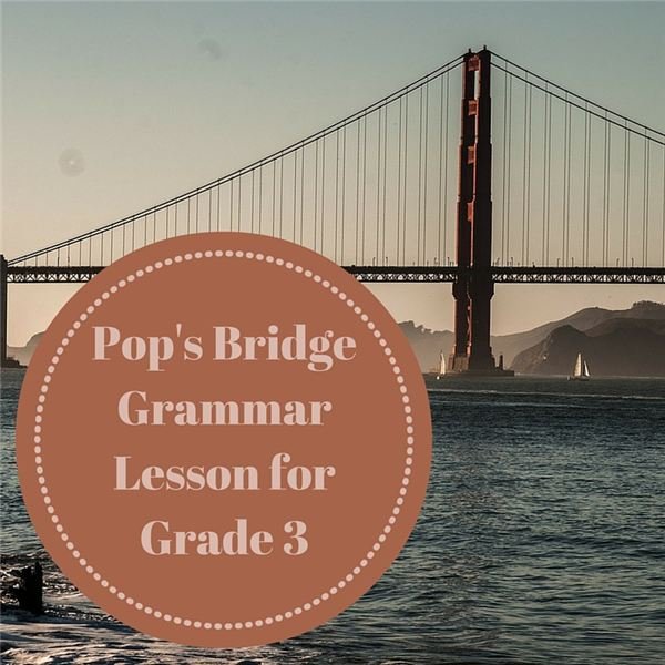 Third Grade Grammar Lesson Plan Based on "Pop's Bridge" by Eve Bunting