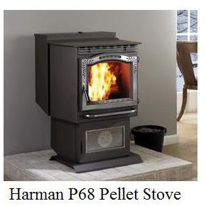 Harmon P-68 Wood Pellet Stove