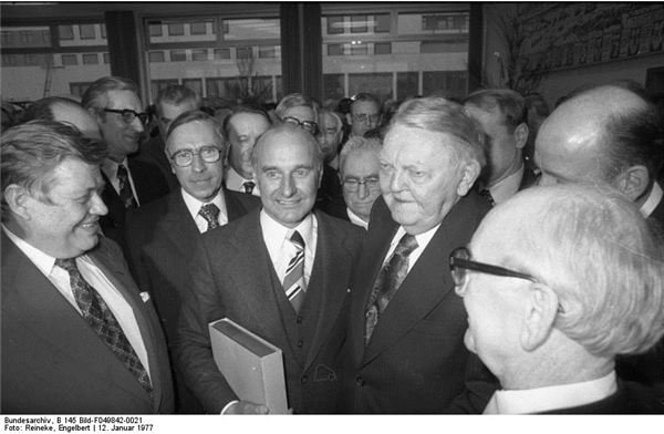 Bonn, Empfang Präsident des Deutschen Handwerks (Bonn, received President of the German Trade)
