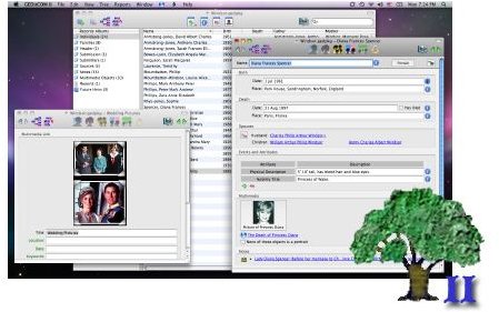 genealogy software program - GEDitCOM2 for Mac
