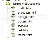 A WebQuest has six basic pages. 