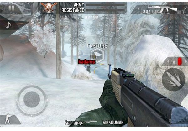 modern-combat-2-Snow Forest