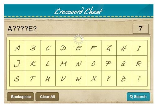 crossword cheat