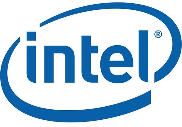 The 21st century version of the Intel logo