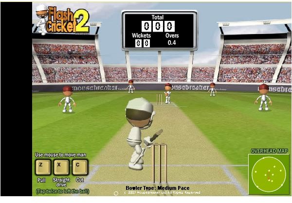 Flash Cricket 2 Screenshot