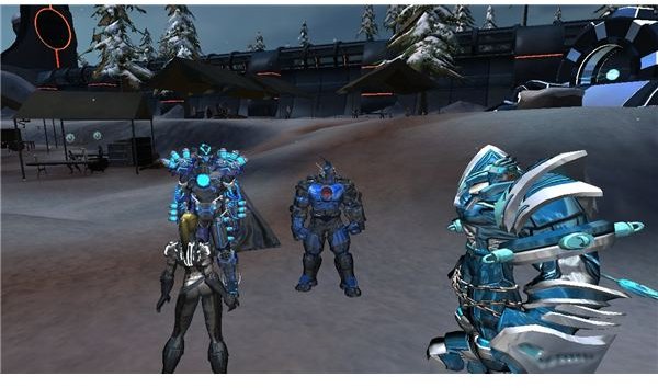 High-tech ice wielders