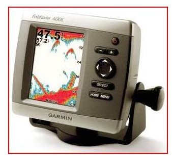 Garmin Fishfinder 400C Sonar System with Freshwater Transducer