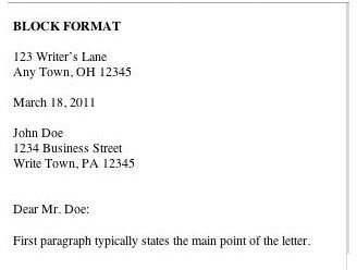 Business Letters Letterhead Styles And Format
