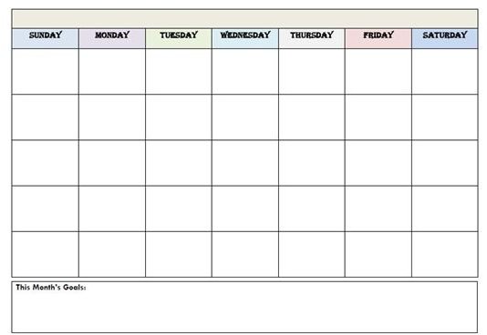Record all appointments on your monthly planner page