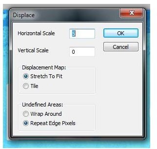 Displace Settings