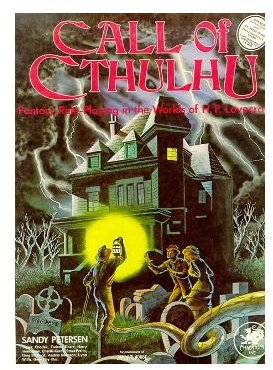 Call of Cthulhu RPG 1st ed 1981