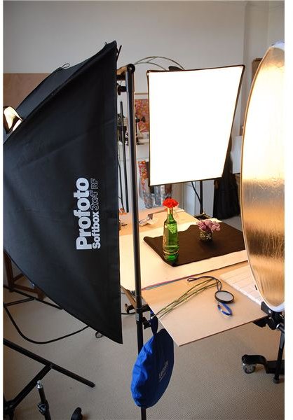 Product Photography Set Up