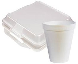 styrofoam containers