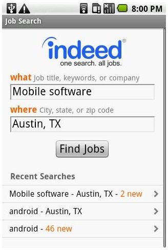 Job Search Android App