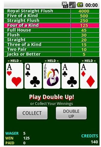 Easy Video Poker