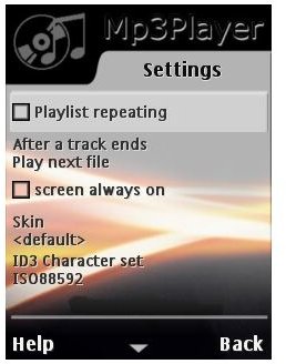 Mp3Player for Nokia 3650
