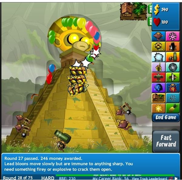 Bloons Tower Defense 4 Expansion Screenshot