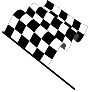 Wavy Checkered Flag