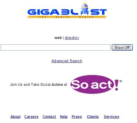 GigaBlast Search Engine