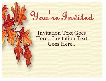 Guide to Creating Your Own Thanksgiving eCard Invitations with Adobe Fireworks