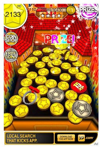 Coin Dozer Review: Addictive Coin Push Gaming for the iPhone